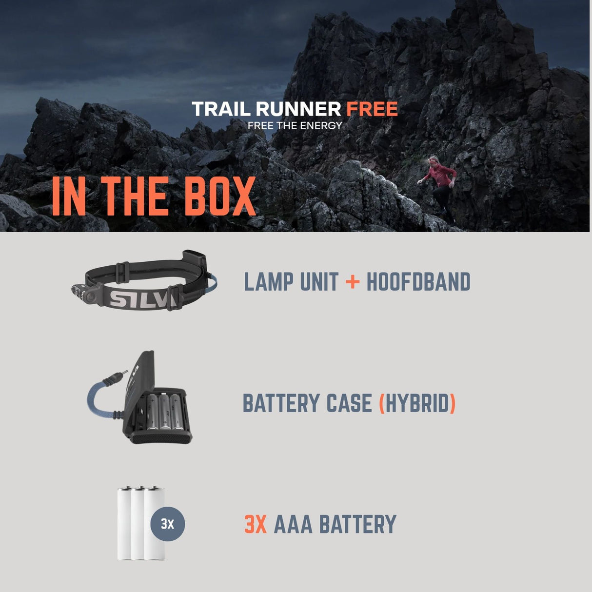 SILVA Trail Runner Free Hoofdlamp