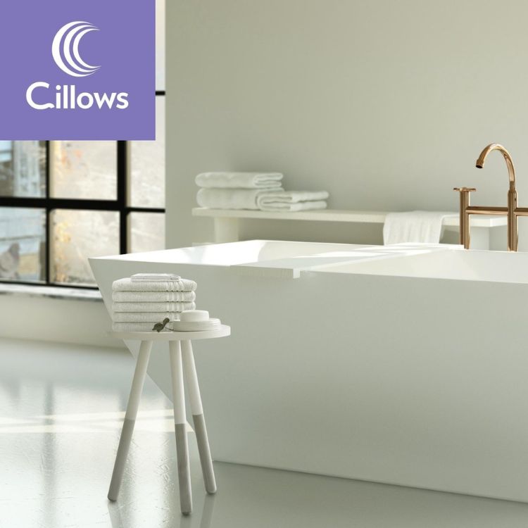 Cillows Handdoek 50x100 cm Taupe 5 Stuks