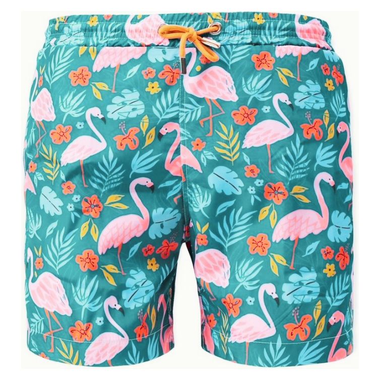 Moustard Swimwear Flamingo Swimshort Zwembroek Heren Maat S-XXL