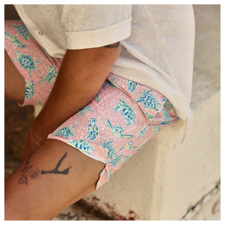 Moustard Swimwear Seaturtles Swimshort Zwembroek Heren Maat S-XXL