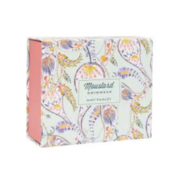 Moustard Swimwear Mintpaisley Swimshort Zwembroek Heren Maat S-XXL