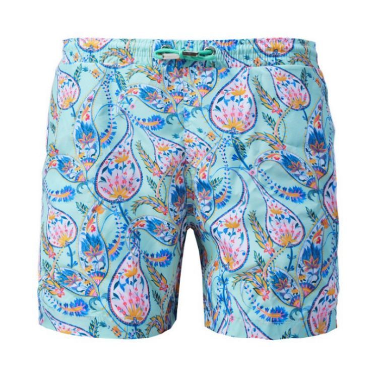 Moustard Swimwear Mintpaisley Swimshort Zwembroek Heren Maat S-XXL