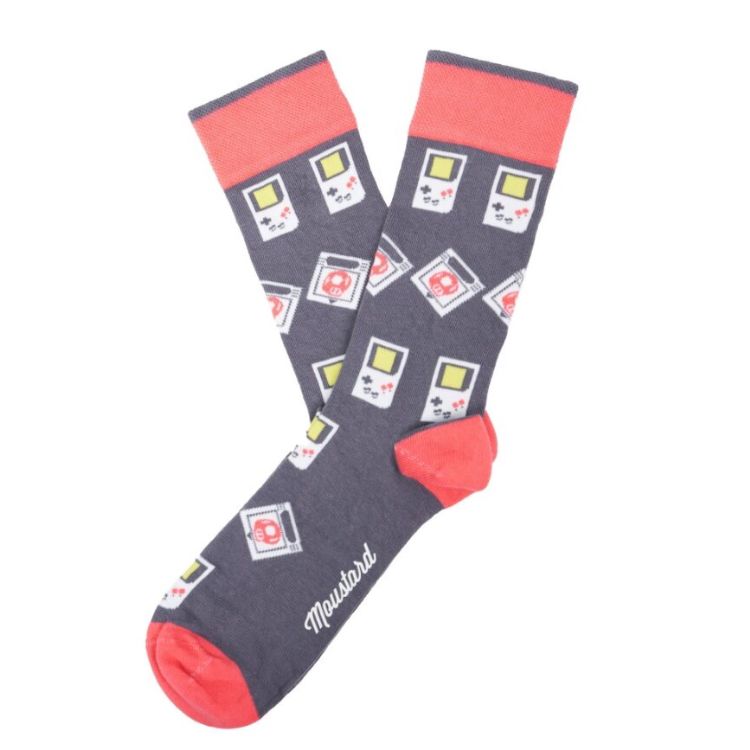 Moustard Socks 90's Games Giftbox Unisex Sokken Geschenkbox - 4 Paar