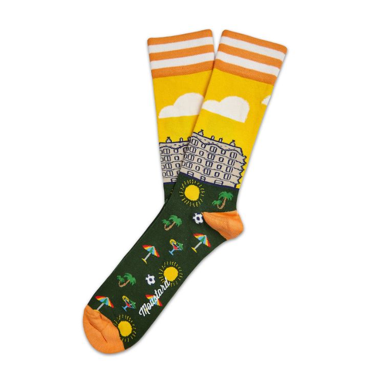 Moustard Socks Cities Giftbox Unisex Sokken Geschenkbox - 4 Paar