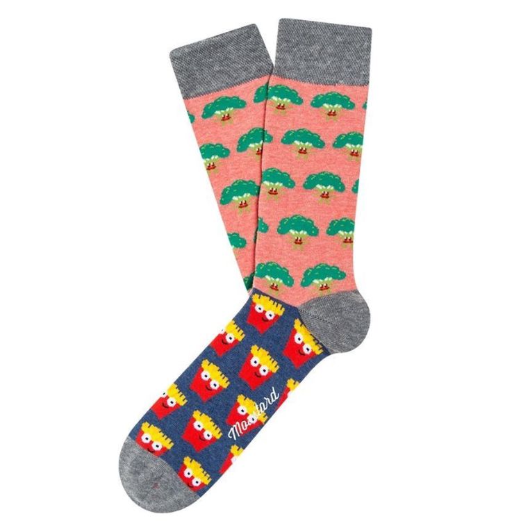 Moustard Socks Lunch Giftbox Unisex Sokken Geschenkbox - 4 Paar