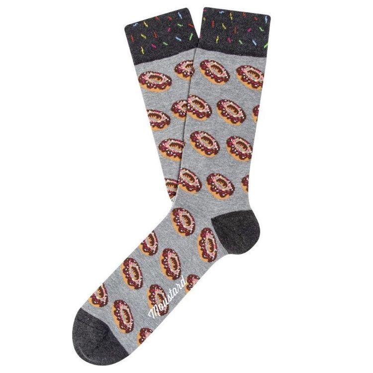 Moustard Socks Lunch Giftbox Unisex Sokken Geschenkbox - 4 Paar