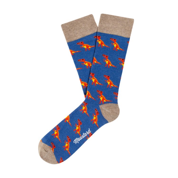 Moustard Socks Jurassic Giftbox Unisex Sokken Geschenkbox - 4 Paar