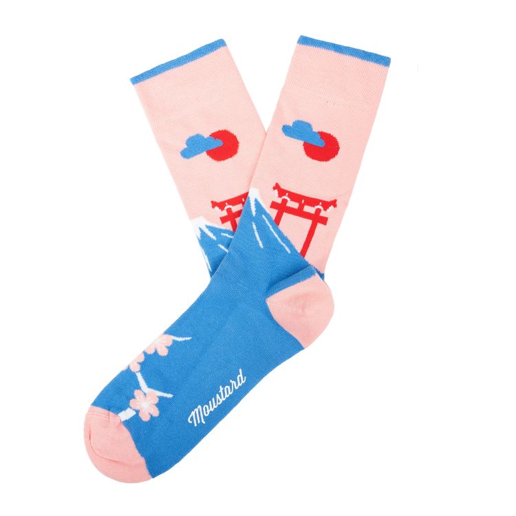 Moustard Socks Japan Giftbox Unisex Sokken Geschenkbox - 4 Paar