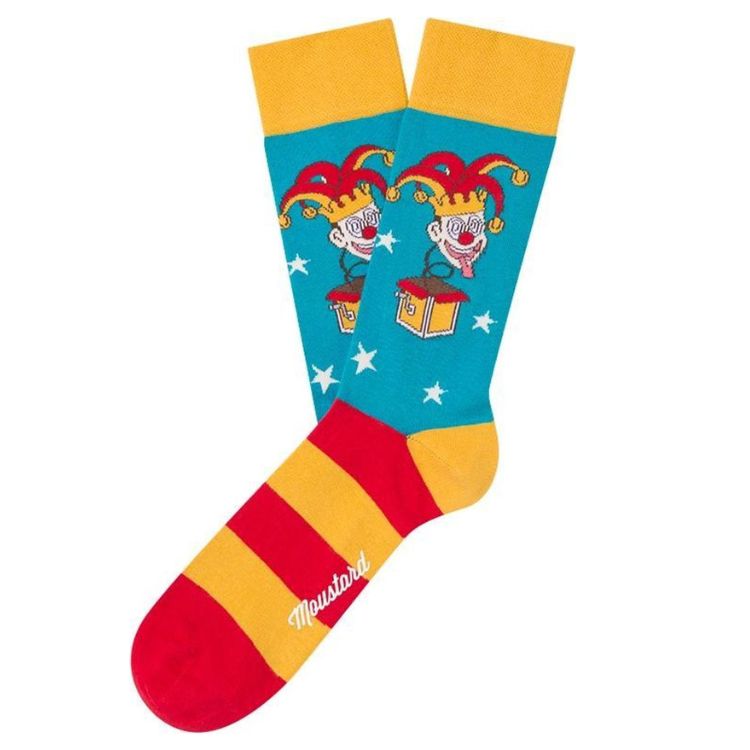 Moustard Socks Circus Giftbox Unisex Sokken Geschenkbox - 4 Paar