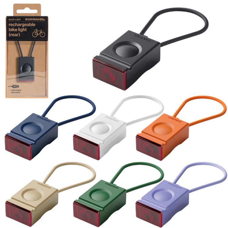 Bookman Block Light Fietsverlichting - Led Achterlicht