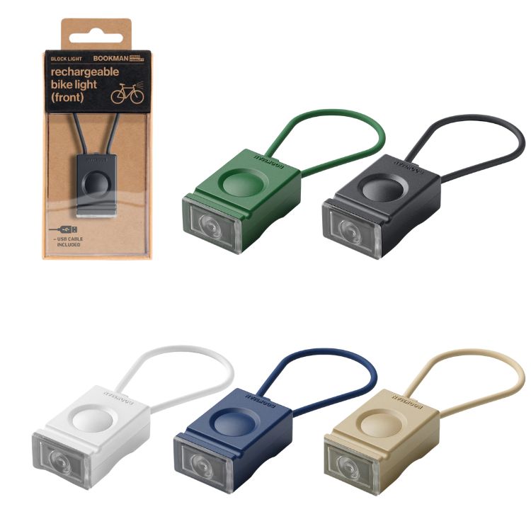 Bookman Block Light Fietsverlichting - Led Voorlicht
