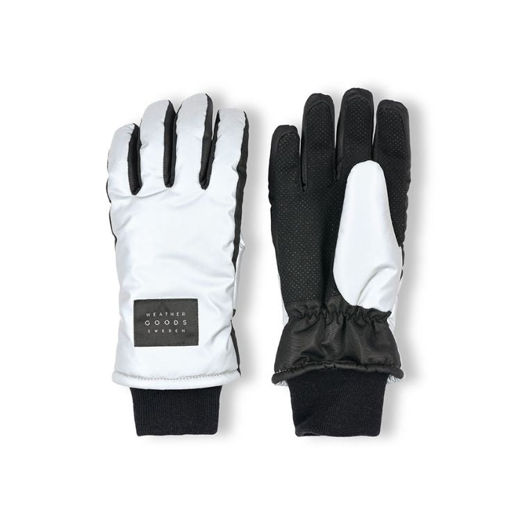Weather Goods Handschoenen Reflective Gloves Luna Zilver Zwart