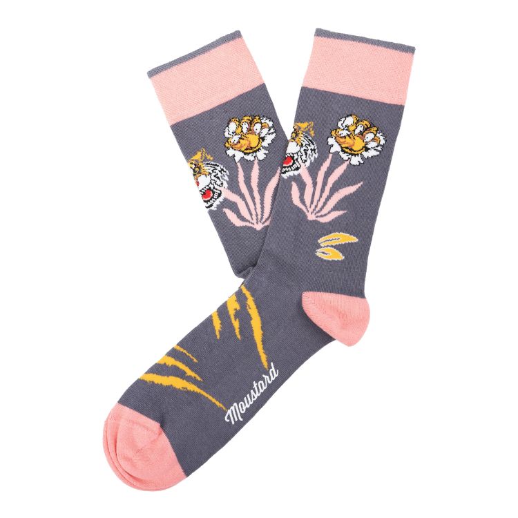 Moustard Socks Cats Giftbox Unisex Sokken Geschenkbox - 4 Paar