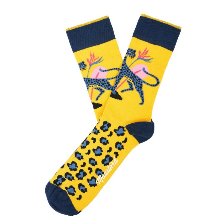 Moustard Socks Cats Giftbox Unisex Sokken Geschenkbox - 4 Paar