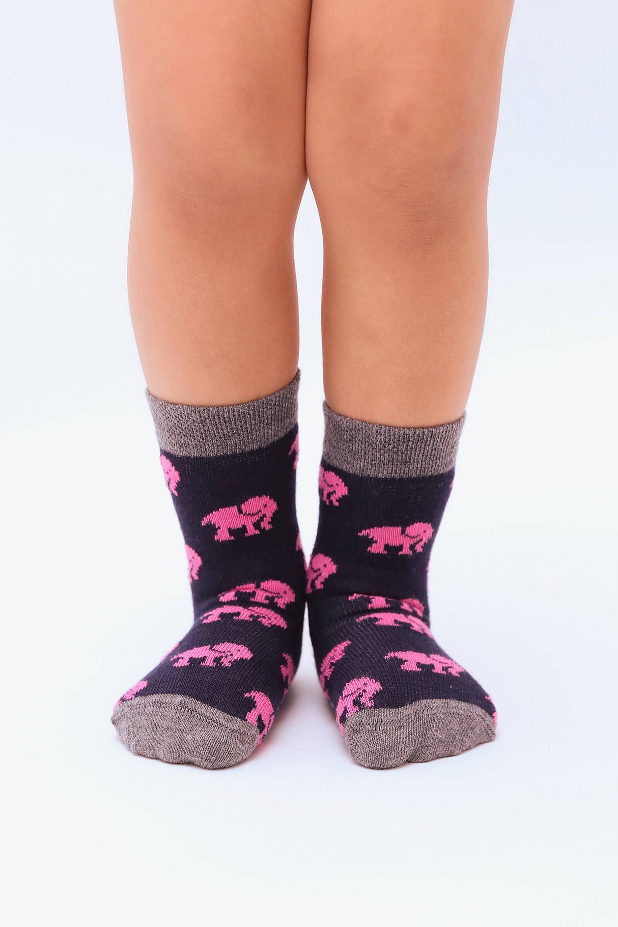 Moustard Mini Socks Zoo Giftbox Kinder Sokken 0-12 maanden Geschenkbox - 4 Paar