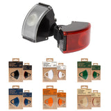 Bookman Curve Fietsverlichting Set - Led Voorlicht en Achterlicht