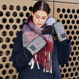 Weather Goods Wanten Reflective Mittens Luna Leopard