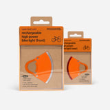 Bookman Curve Fietsverlichting Set - Led Voorlicht en Achterlicht